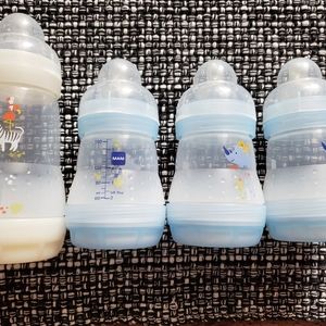 MAM baby bottles